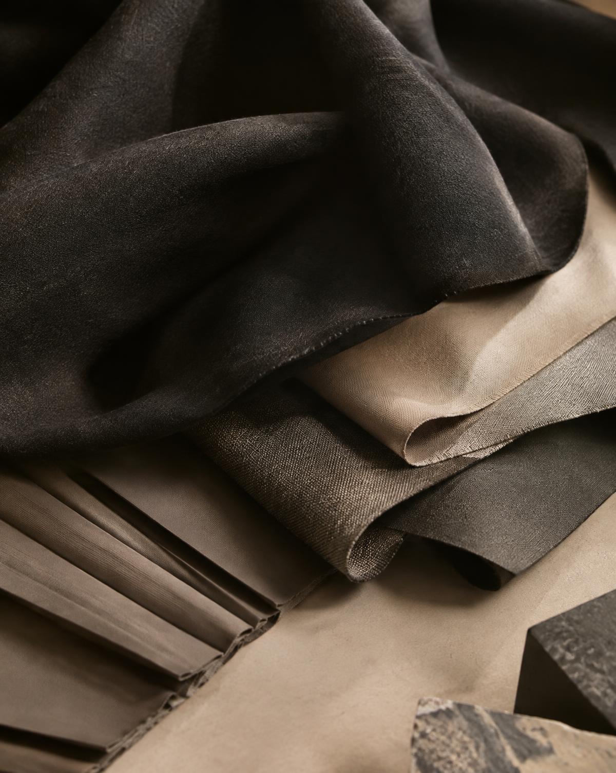 Illustrative fabric study representing a contemporary jacket